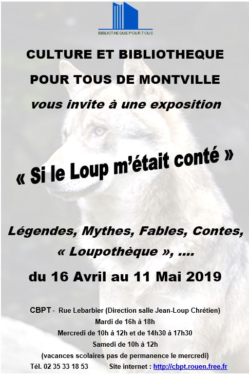 Affiche loup